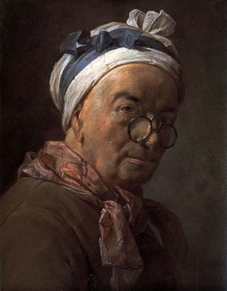 jean-Baptiste-Simeon Chardin Self-Portrait Germany oil painting art